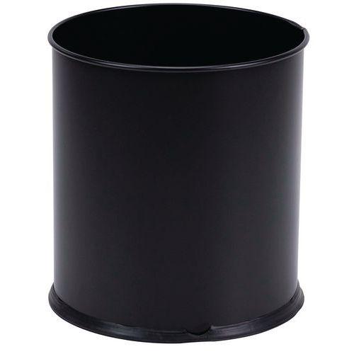 Corbeille à papier métal Noir - 8 L, 15 L ou 30 L - Manutan Expert thumbnail image 1