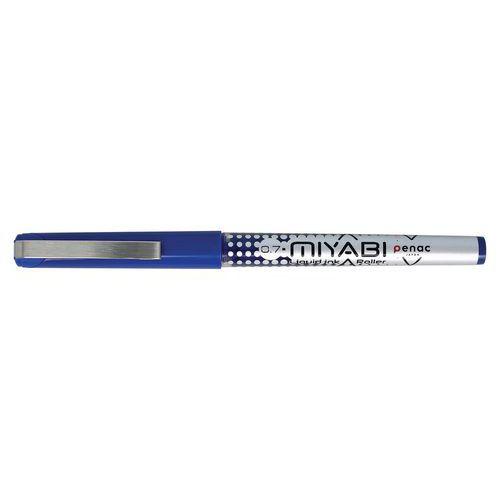 Stylo roller pointe métal encre liquide 0.7mm bleu PENAC thumbnail image 1