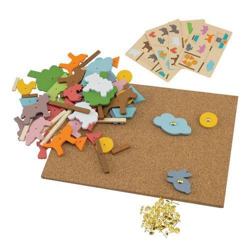 Illustration de : Jeu du marteau ferme