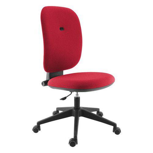 Chaise de bureau Alaia contact permanent rouge thumbnail image 1