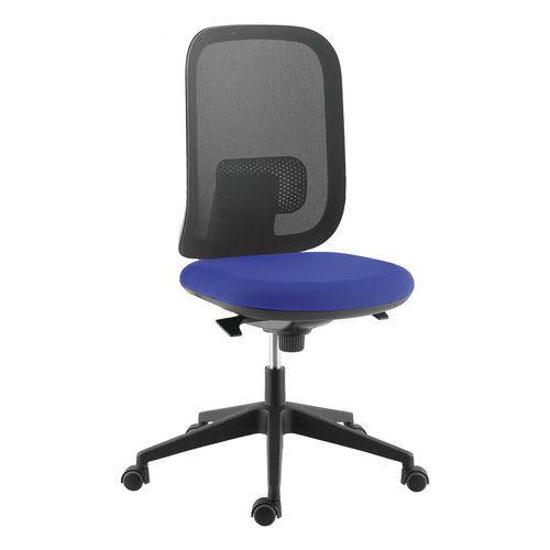 Chaise Alaia dos résille noire contact synchrone bleu thumbnail image 1