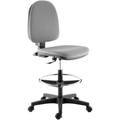 Chaise haute sur roulettes Torino dos/assise gris clair thumbnail image 1