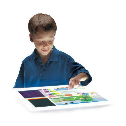 Illustration de : Kit 300 pièces pour support lumineux - Roylco