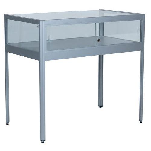 Vitrine d'exposition - 1000 x 600 x 920 mm sur pied - Manutan Expert thumbnail image 1
