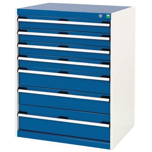 Armoire d'atelier à tiroirs Bott SL-86 - Hauteur 100 cm thumbnail image 1
