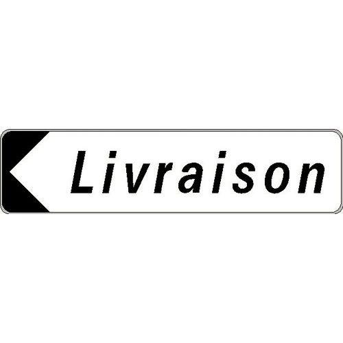 Panneau directionnel standard - Livraison - Longueur 500 mm thumbnail image 1