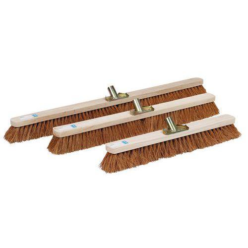 Balai coco embout encastrable - Monture bois - Manutan Expert thumbnail image 1