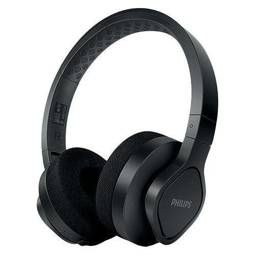Illustration de : Casque Supra-aural-Liaison au choix:fil ou sans fil-Philips-TAA4216BK