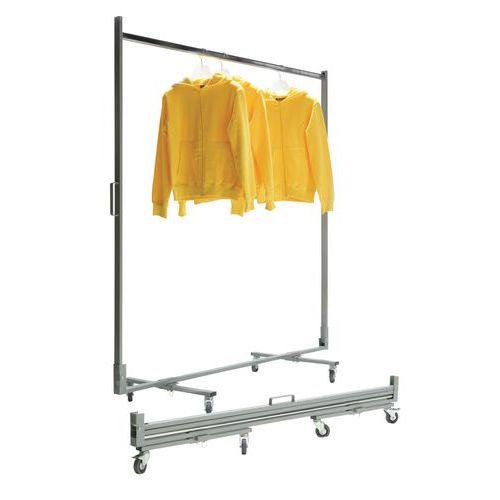 Portant mobile pliant - charge 40 kg thumbnail image 1