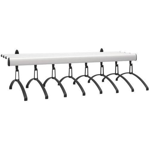 Illustration de : Portemanteau mural Allure - Modèle 9  - Gardelux