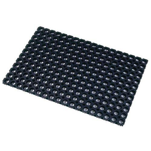 Illustration de : Tapis caillebotis noir - Floortex