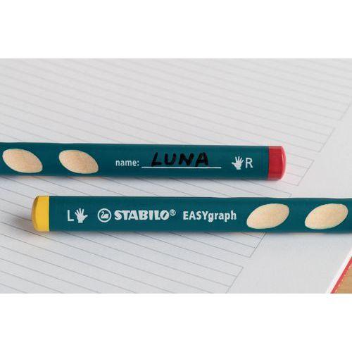 Illustration de : Crayon graphite EASYgraph S HB - Stabilo