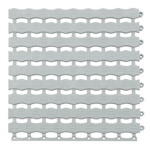 Caillebotis collectifs 27 dalles 33.3 x 33.3 cm - Gris thumbnail image 1