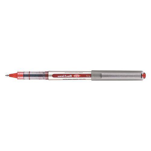 Roller encre liquide EYE Uni-ball pointe métal pointe moyenne 0.7 mm - rouge thumbnail image 1