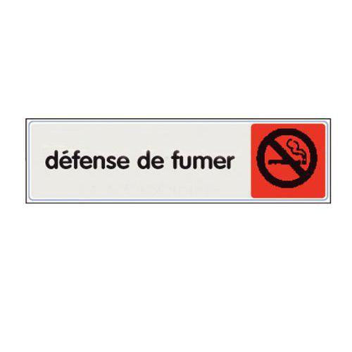 Panneau de signalisation en plexiglas - Défense de fumer thumbnail image 1