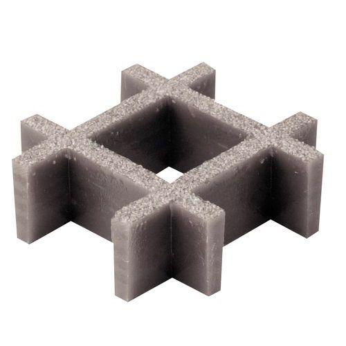 Caillebotis gris polyester 1x2m 30x30x30 thumbnail image 1