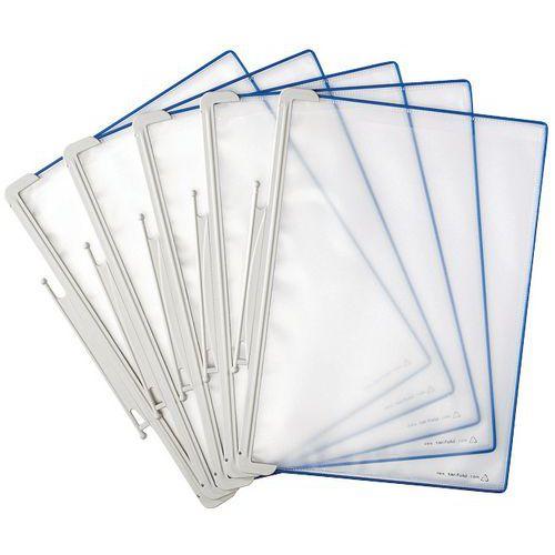 Lot 5 pochettes A4 C.bleu thumbnail image 1