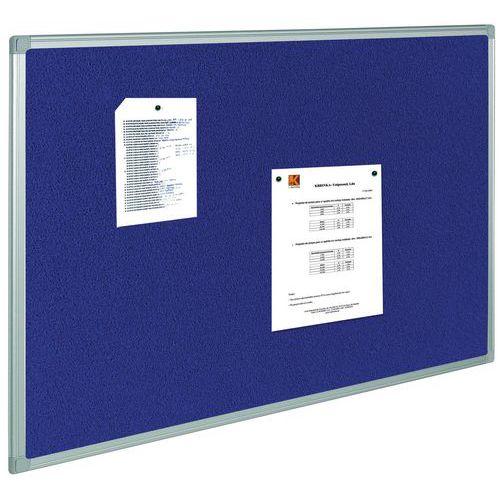Panneau d'affichage textile - Bleu thumbnail image 1
