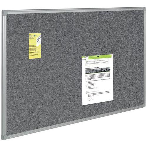 Panneau d'affichage textile - Gris thumbnail image 1