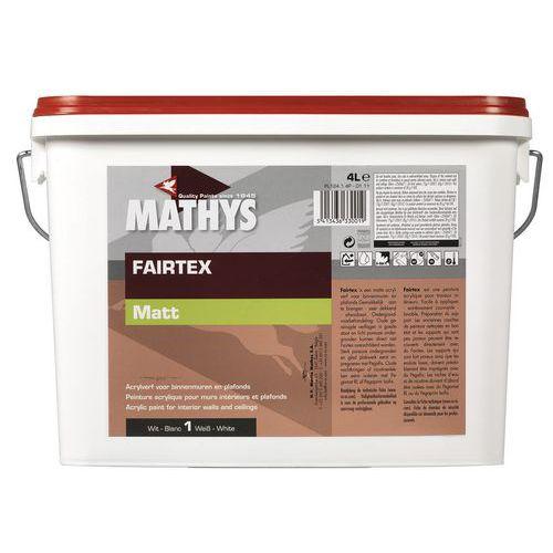 Illustration de : Peinture acrylique pour murs et plafonds FAIRTEX® - Rust Oleum