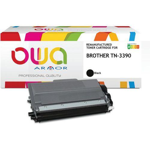 Illustration de : Toner remanufacturé Brother TN-3390 - Noir - Owa