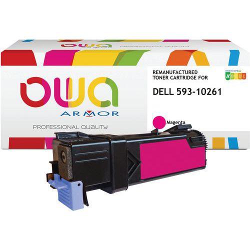 Toner remanufacturé DELL 593-10261 Std - Magenta thumbnail image 1