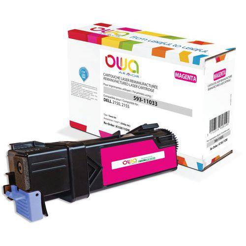 Toner remanufacturé DELL 593-11033 Magenta thumbnail image 1