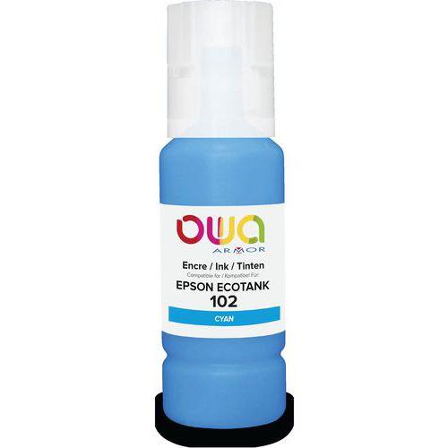 Bouteille d'encre compatible Epson 102 - Owa thumbnail image 1