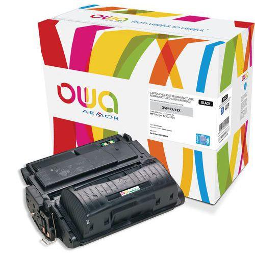Toner remanufacturé HP Q5942X - Noir thumbnail image 1