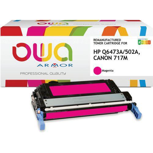 Toner HP Q6473A-CANON 717M Magenta haute capacité thumbnail image 1