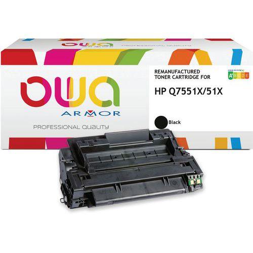 Toner remanufacturé HP Q7551X - Noir thumbnail image 1