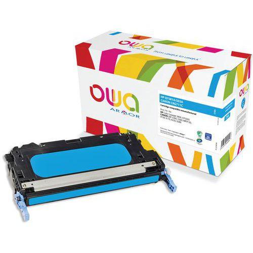 Illustration de : Toner remanufacturé HP Q758A - Canon 711 - Owa