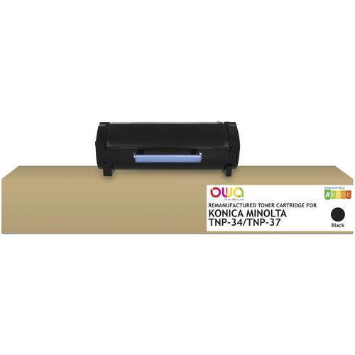 Illustration de : Toner remanufacturé Konica Minolta TNP-34 - Noir - Owa