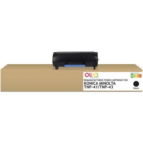 Illustration de : Toner remanufacturé Konica Minolta TNP-41 - Noir - Owa