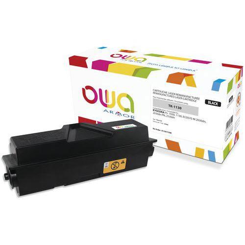 Toner remanufacturé Kyocera TK-1130 - Noir - Owa thumbnail image 1