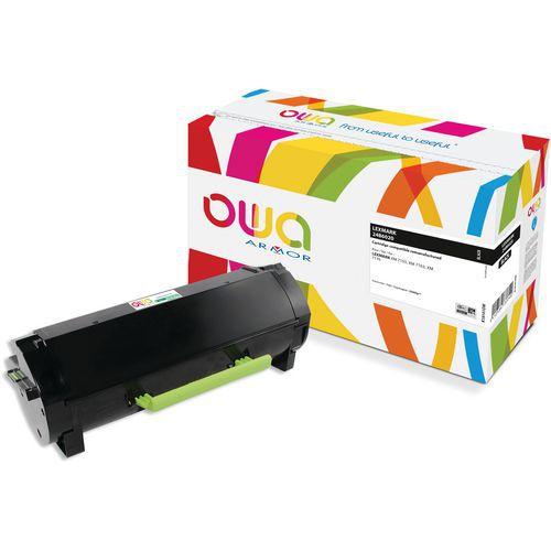Toner remanufacturé Lexmark 24B6020 - Noir thumbnail image 1