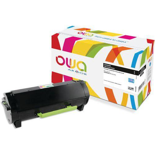 Toner remanufacturé Lexmark 50F2U00-50F2U0E - Noir thumbnail image 1