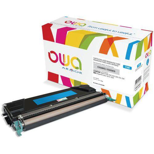 Toner remanufacturé Lexmark C5220 - Lexmark C5222 - Owa thumbnail image 1