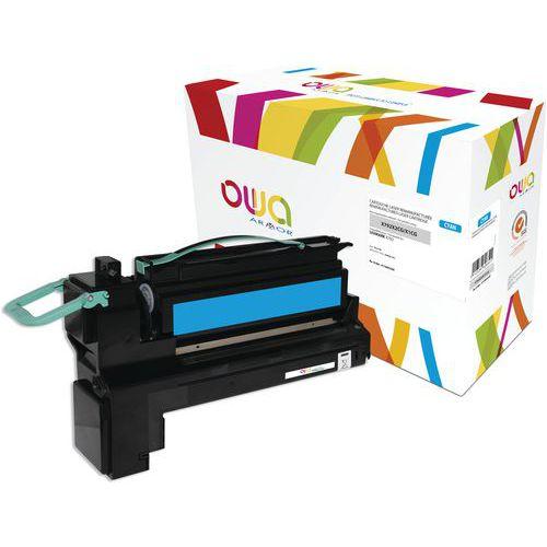 Illustration de : Toner remanufacturé Lexmark X792X1 - Lexmark X792X2 - Owa