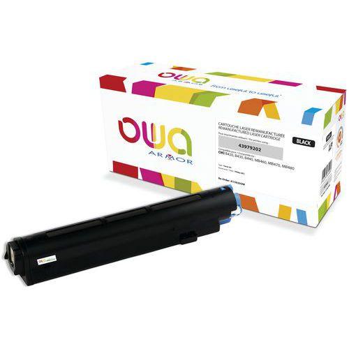 Toner remanufacturé OKI 43979202 - Noir thumbnail image 1