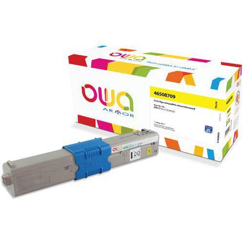 Illustration de : Toner remanufacturé OKI 465087 - Owa