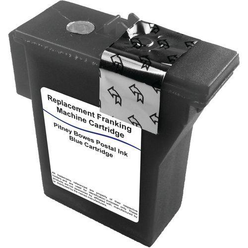 Illustration de : Cartouche d'encre remanufacturée Pitney Bowes 797 - 0SB - Bleu - Armor