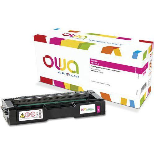 Toner remanufcaturé Ricoh SPC250 - Magenta thumbnail image 1