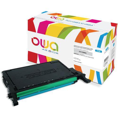 Toner remanufacturé Samsung CLT-C 5082L/ELS - Cyan thumbnail image 1
