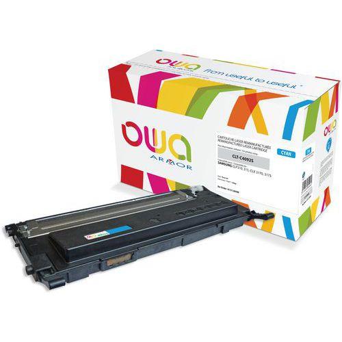 Toner remanufacturé Samsung CLT-C4092S/ELS - Cyan thumbnail image 1