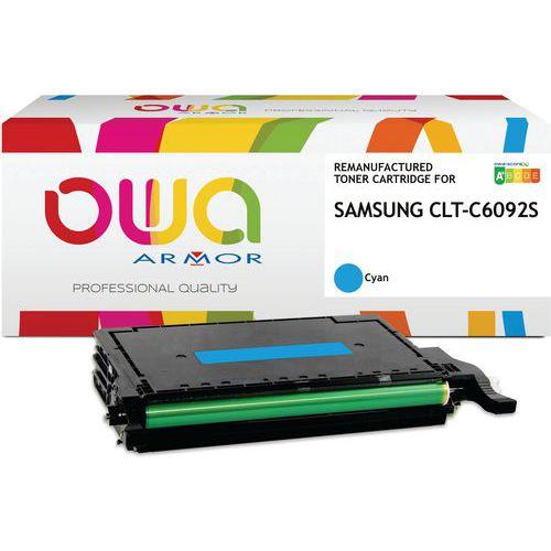 Toner remanufacturé Samsung CLT-C6092S/ELS - Cyan thumbnail image 1