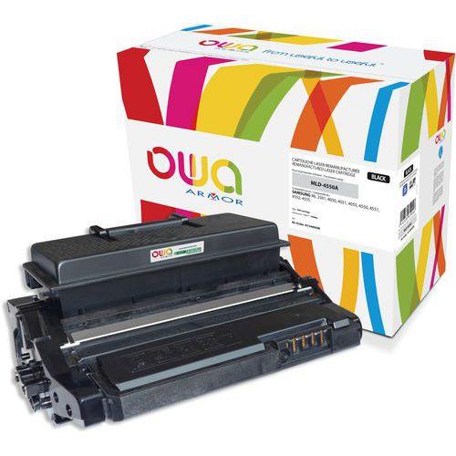 Illustration de : Toner remanufacturé Samsung ML-D4550A/ELS - Noir - Owa