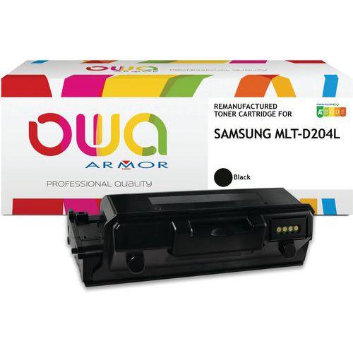 Illustration de : Toner remanufacturé Samsung MLT-D204L/ELS - Noir - Owa