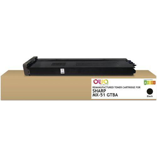 Toner remanufacturé Sharp MX-51 GT - Owa thumbnail image 1