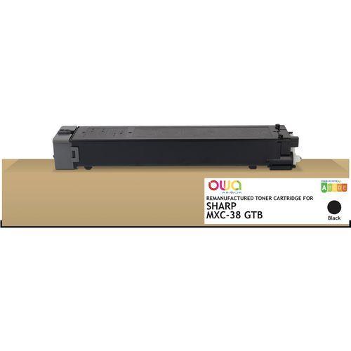 Toner remanufacturé Sharp MXC-38 GT - Owa thumbnail image 1